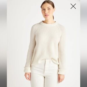 Quince Mongolian cashmere Fisherman sweater